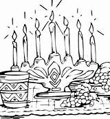 Coloring Kwanzaa Celebrate Being Pages sketch template