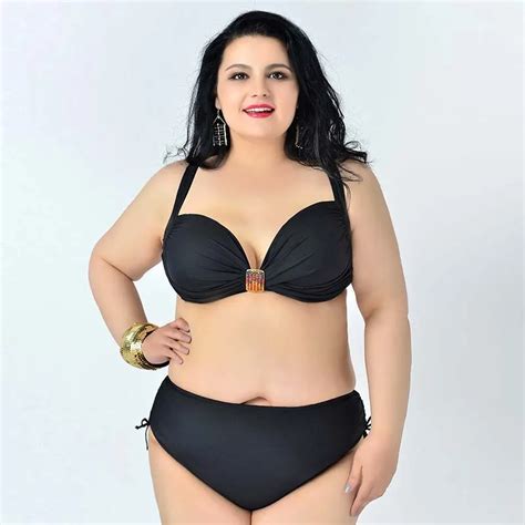 Newest Top Big Women Bikini Plus Size Swimwear Big Bra Hot Sexy