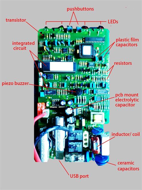 sensor based electronic art  circuit board labeling