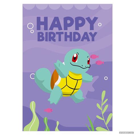 pikachu printable birthday cards printbirthdaycards pokemon birthday