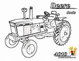 Coloring Deere John Tractor Pages Printable Kids Farm Four Machinery Drawing Wheelers Print Boys Book Color Wheeler Logo Tractors Getdrawings sketch template