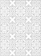 Dover Coloring Geometric Pages Pattern Publications Welcome Choose Board sketch template