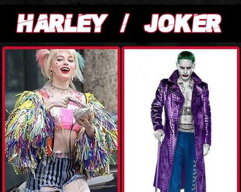 Halloween Couple Deal Harley Quinn And Joker Hollywood Jackets Blog
