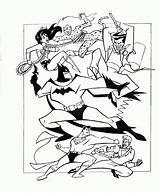 Villains Wonder Woman Timm Coloringhome sketch template