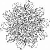 Mandala Coloring Welshpixie Deviantart Pages sketch template