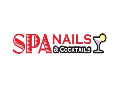menu  spa nails cocktails  delaware  sirved