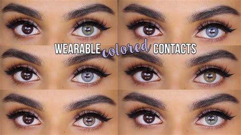 Realistic Colored Contact Lenses For Dark Eyes Desio