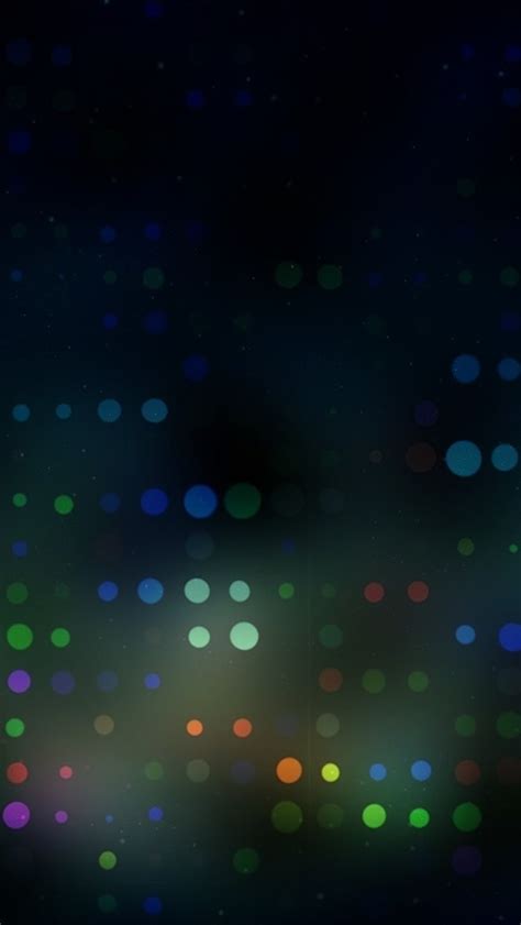 blurred dots iphone wallpapers