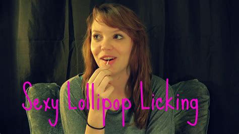 Sexy Lollipop Licking Youtube
