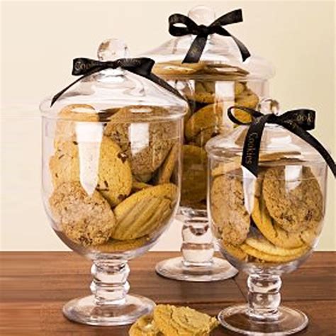 A Glass Jar With Lid Decoration Glass Candy Jars Of