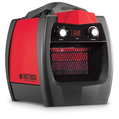 redcore hotbox infrared electric shop heater  garage heaters  sportsmans guide
