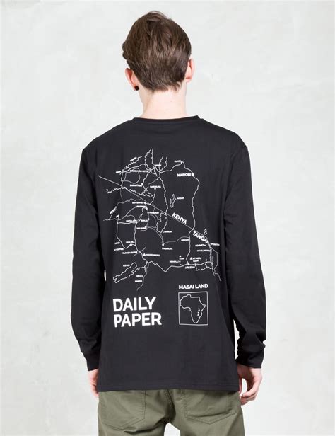 daily paper  masai land ls  shirt hbx hypebeast