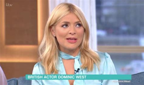 holly willoughby blushes talking about sex scenes in the affair tv