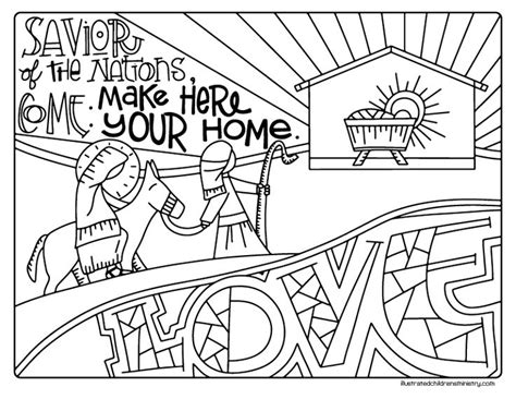advent coloring pages  fresh   sheets