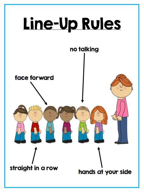 colors  kindergarten classroom rules