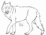 Wolf Lineart Snatcher Bone Deviantart sketch template