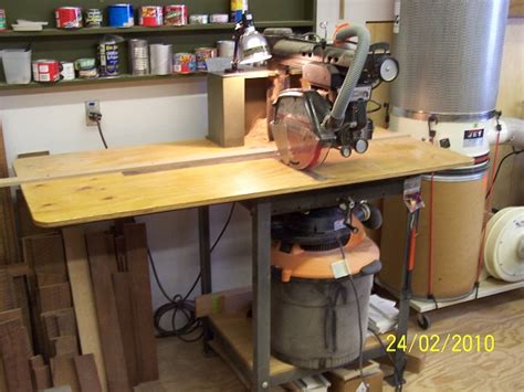 radial arm  tabletop woodworking talk woodworkers forum