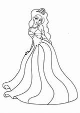 Prinzessin Malvorlage Principessa Kleurplaat Prinses Ausmalbilder Ausmalbild Imprimir Prinzessinnen Stampare Leicht Kleurplaten Tekeningen Disney Celestia Printen Balkon Trägerkleid Midisegni Principesse sketch template