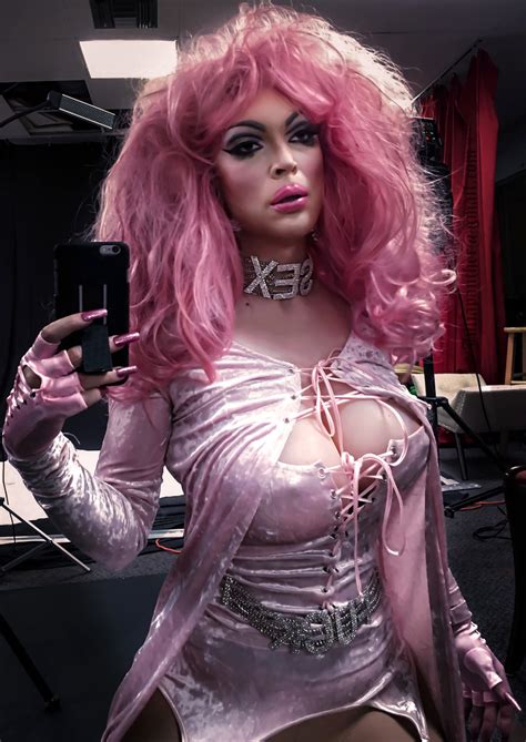 Pink Seduction Selfie In The Mirror Makeup By Amanda