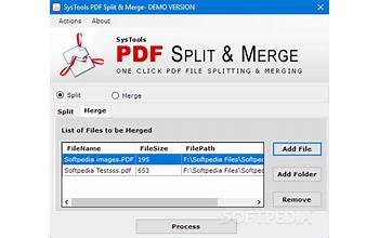 PDF Split-Merge screenshot #4