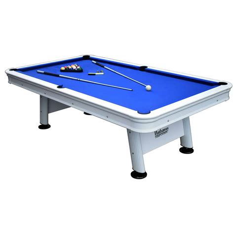 alpine  ft outdoor pool table  aluminum rails waterproof felt