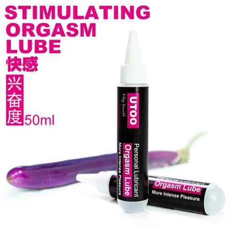 Utoo Stimulating Orgasm Lubricant Water Base Squirting Lube 50ml Fixed