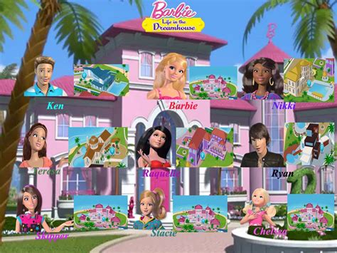 barbie life   dream house character barbie filme fan art