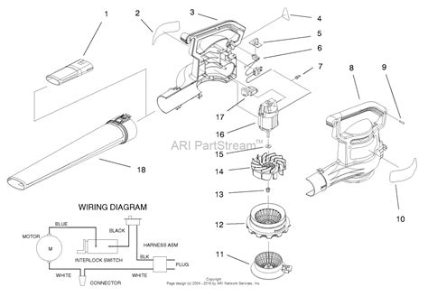 leaf blower wiring diagram