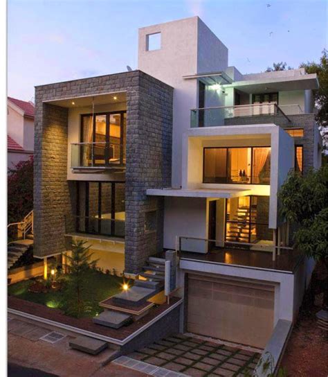 modern residences exterior small villas designs ideas