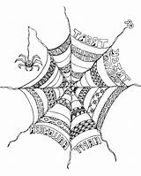 Halloween Coloring Pages Adults Adult Getcolorings Colo Getdrawings Printable sketch template