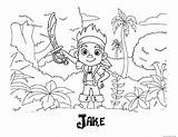 Coloring Jake Pages Pirate Izzy Printable Pirates Neverland Print Never Cubby Land Getcolorings Getdrawings sketch template
