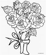 Coloring Pages Rose Roses Cool2bkids Kids Printable sketch template