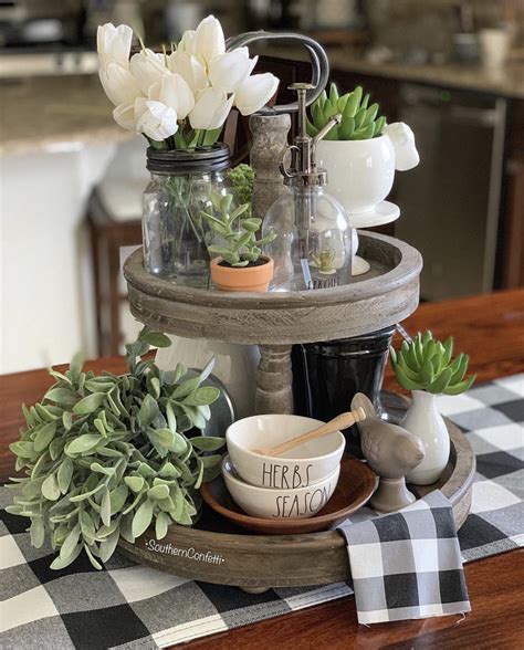 inspiring tiered tray style ideas  spring  easter montana