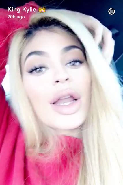 10 things you ll always see on kylie jenner s snapchat