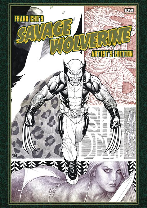 Nov170570 Frank Cho Savage Wolverine Artist Ed Hc
