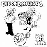 Chuck Cheese Coloring Characters Henny Xcolorings Pizza 840px sketch template