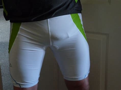 p1010604 shortznkit in white lycra cycling shorts bulge shortz flickr