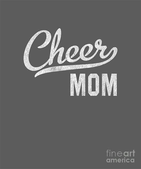 Cheer Mom Proud Cheerleading Mom T Tapestry Textile By Stephanie