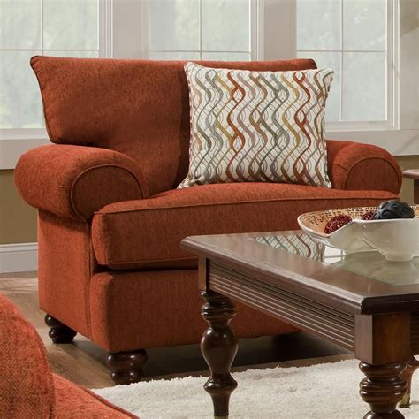 casual living room chair  transitional furniture style