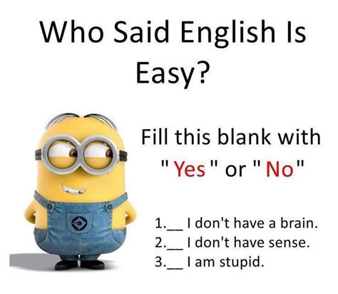 Who Said English Is Easy Exam Quotes Funny Funny Joke Quote Really