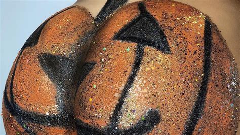 pumpkin glitter butts are trending on instagram ahead of halloween allure