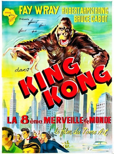 King Kong French Movie Poster [1933] King Kong Carteles De Películas