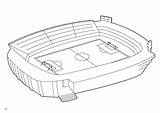 Stadio sketch template