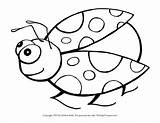 Carle Eric Coloring Ladybug Grouchy Getdrawings Drawing sketch template