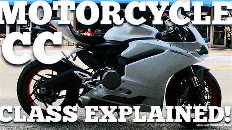 motorcycle cc classes explained youtube