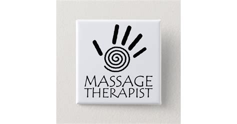 Massage Therapist Button