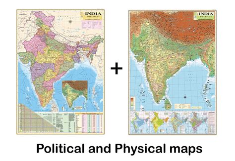 difference  political  physical maps javatpoint