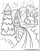 Coloring Landscape Pages Printable Winter Adults Wonderland Landscapes Printables Pretty Drawing Print Christmas Detailed Getdrawings Getcolorings Looking Color Desert Colorings sketch template