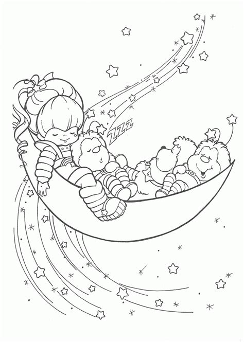 print  amazing coloring page rainbow brite coloring