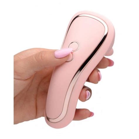 Inmi Vibrassage Fondle Silicone Vibrating Clit Massager Pink Sex